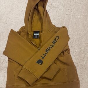 Children’s Carhartt Tan Pullover Hoodie